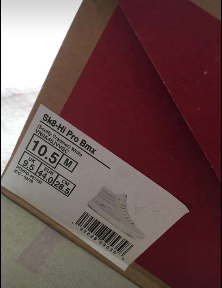 Vans SK8 HI Pro BMX Scotty Cranmer Signature Shoe