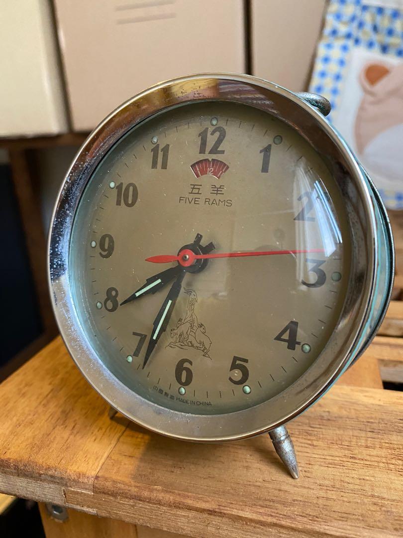 Vintage Five Rams alarm clock, Hobbies & Toys, Collectibles ...