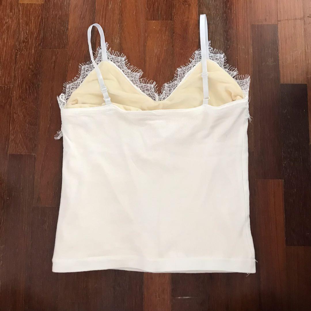 Lace best sale singlet top