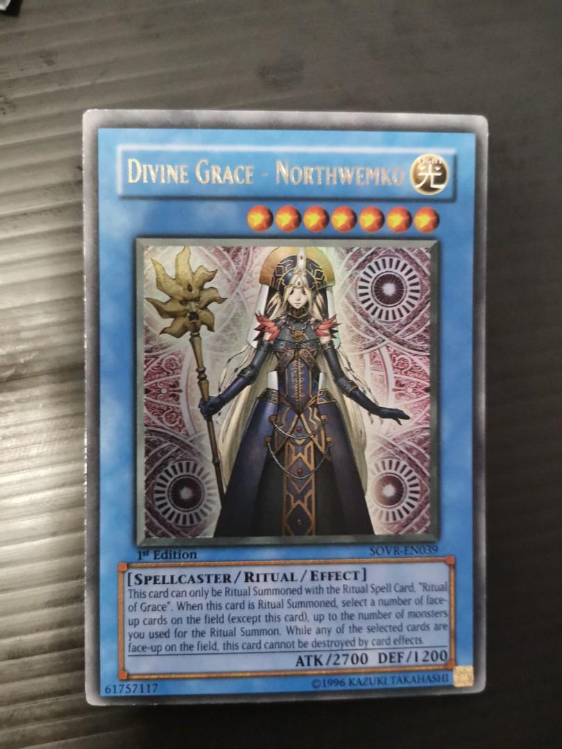 yugioh divine grace northwemko deck Yu-Gi-Oh! - Stardust Overdrive - up to the number of monsters you used for the Ritual Summon Yu-Gi-Oh! SOVR Divine Grace -