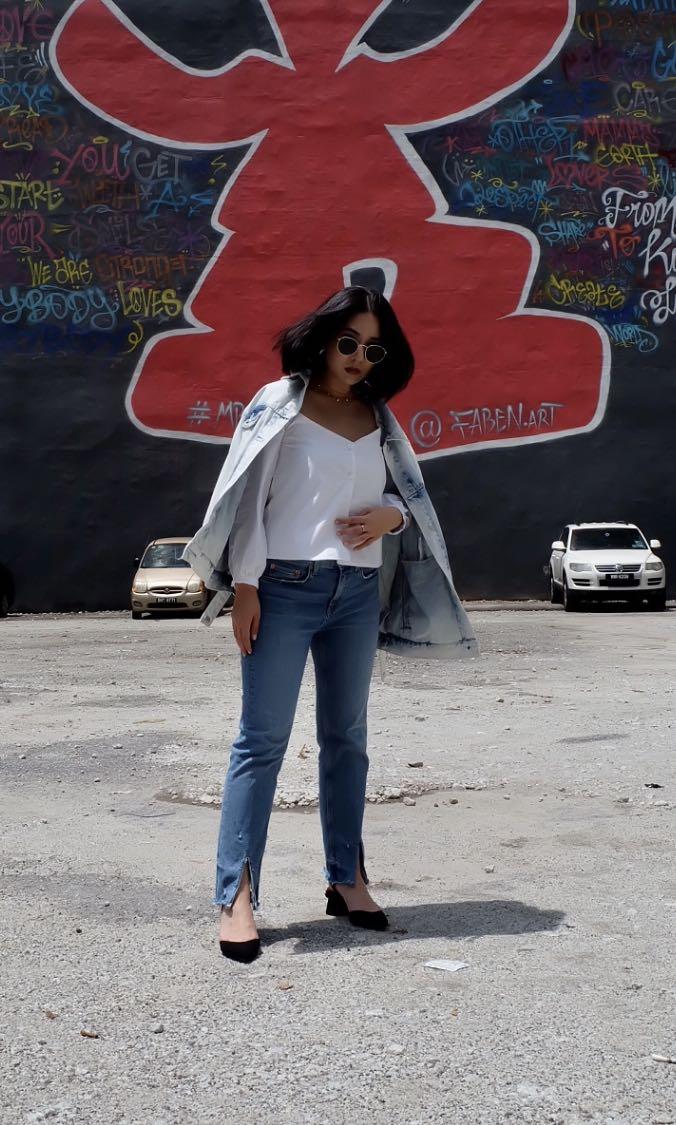ZARA Woman Jeans Premium Denim Collection