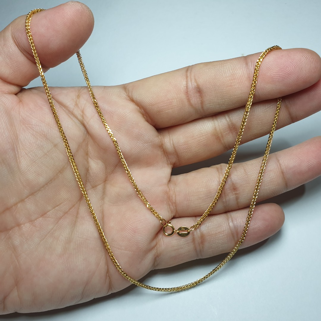 Men Long Foxtail Chain Necklace 6mm Width 32'' Length Rose Gold/Yellow Gold  Color Mens Chains Jewelry Collier Wholesale N435 - AliExpress