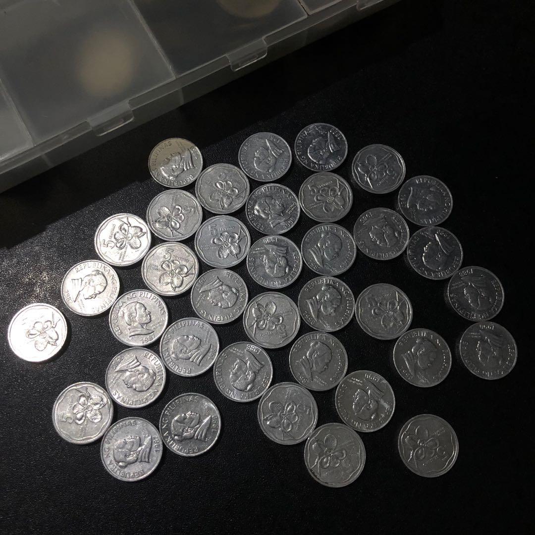 1983-1990 5 Sentimo Melchora Aquino Coins (Category: Currency) located in Manila. Submitted by katherinedlsy (Listing ID 1104845656, Image 1). Description: (36) 5 SENTIMO COINS ₽100 (1) 1983 RSRVD (1) 1985 RSRVD (4) 1988 TAKE ALL: ₽200 - (18) 1987 TAKE ALL: ₽100 - (12) 1990 💎 not a collector (NO TRADES/BARTER) 📦 packaged with plastic/zip lock bag and recycled paper 📍 Tondo, Manila 🏍 same day delivery 🚛 gogoexpress only 📱09228959162 💳 GCash