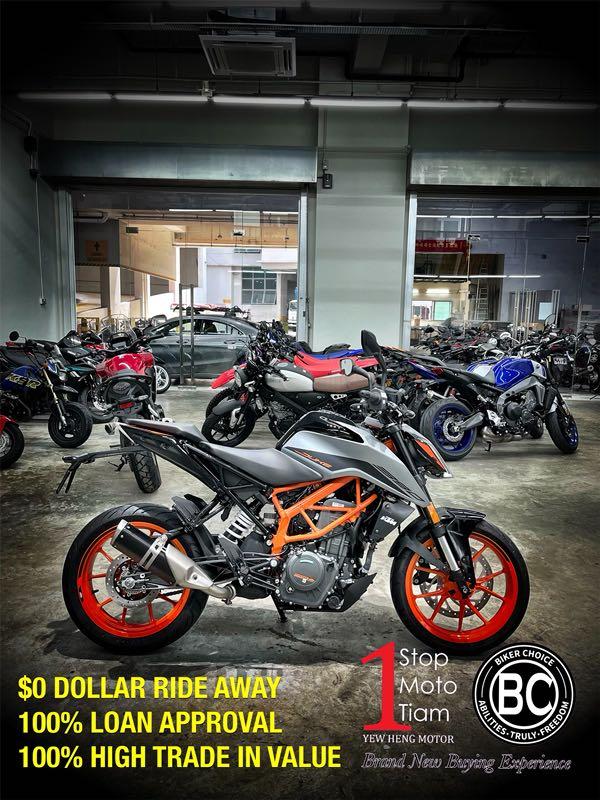 2021 KTM Duke 390, Motorcycles 