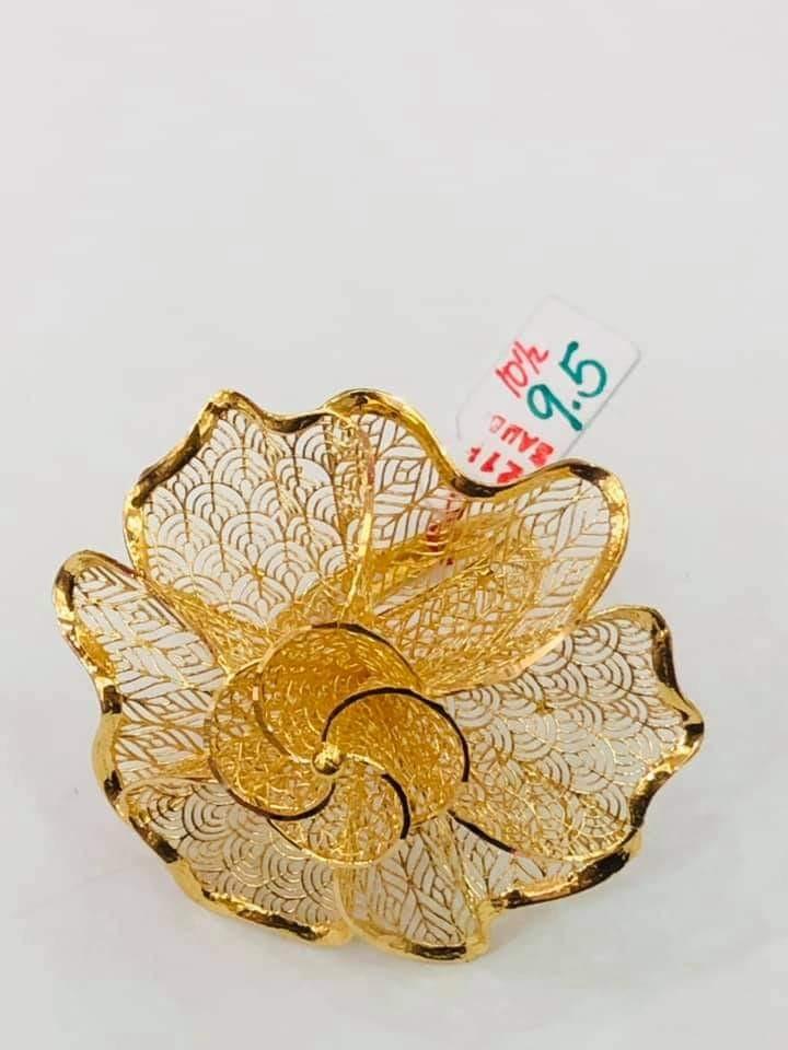FINGERRING – Jiya Bijoux | Gold bridal earrings, Real jewelry, Gold  jewellery design