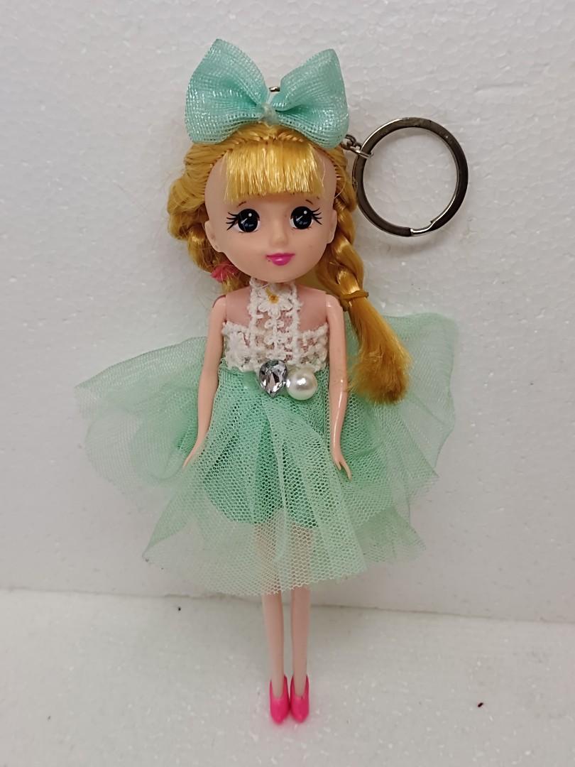 Barbie doll discount keychain