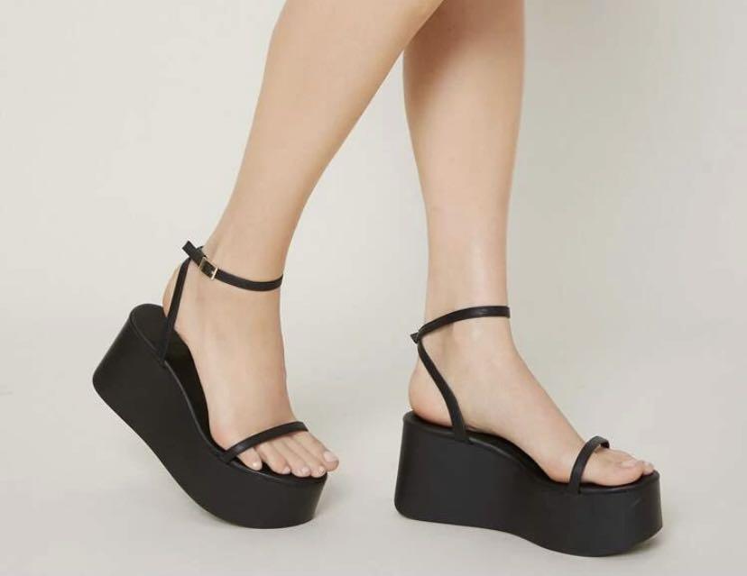 Platform sandals 90s sales style