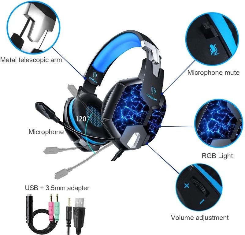 Yinsan cascos gaming outlet