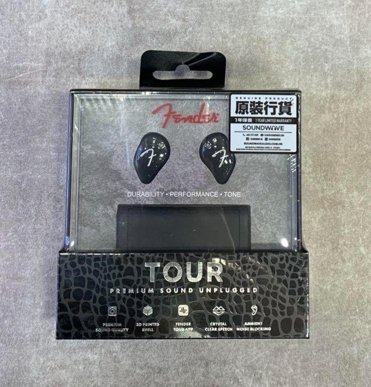 【全新行貨 門市現貨】 Fender TOUR 全無線藍牙耳機, 音響器材, 耳機 - Carousell