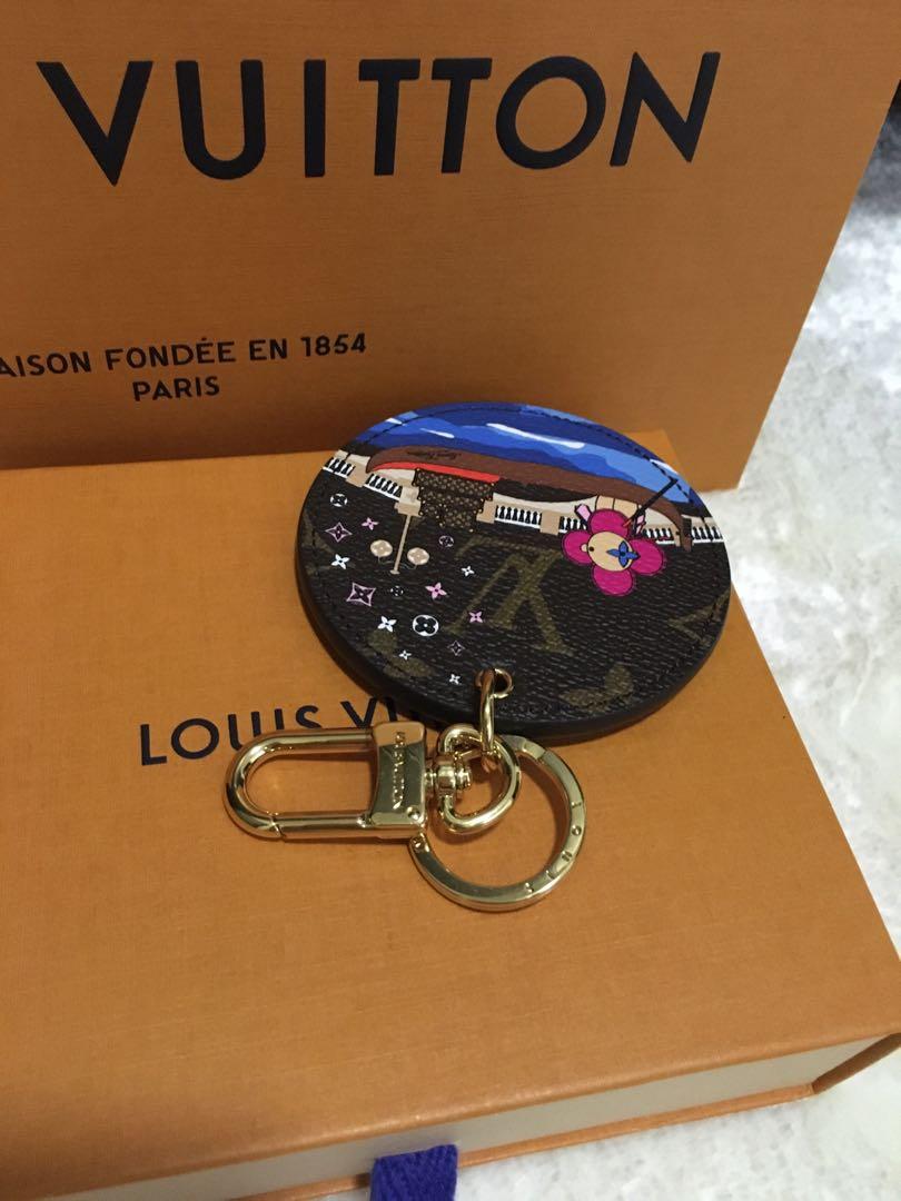 Louis Vuitton VIVIENNE FUNFAIR BIGWHEEL FUR BAG CHARM AND KEY HOLDER