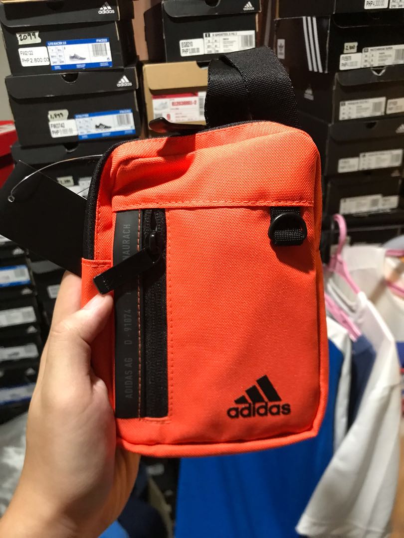 adidas orange bag