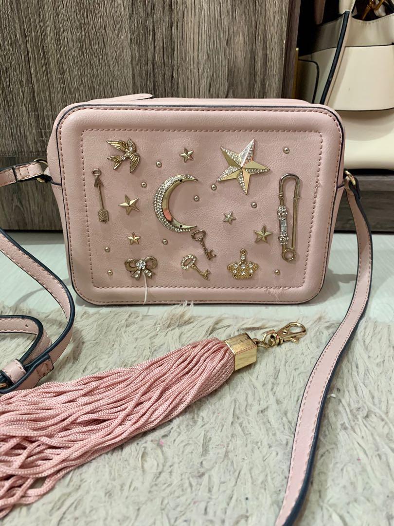 Aldo pink sling bag online