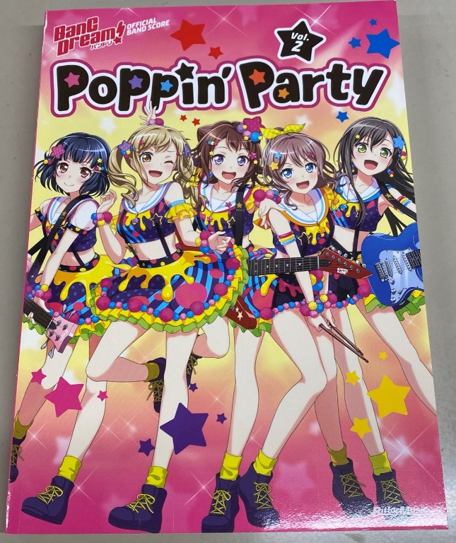 bang-dream-official-band-score-poppin-party-vol-2