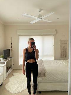 BLACK SEAMLESS TIGHTS