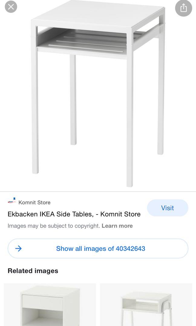 BN Ikea Nyboda Side Table, Furniture & Home Living, Furniture, Tables