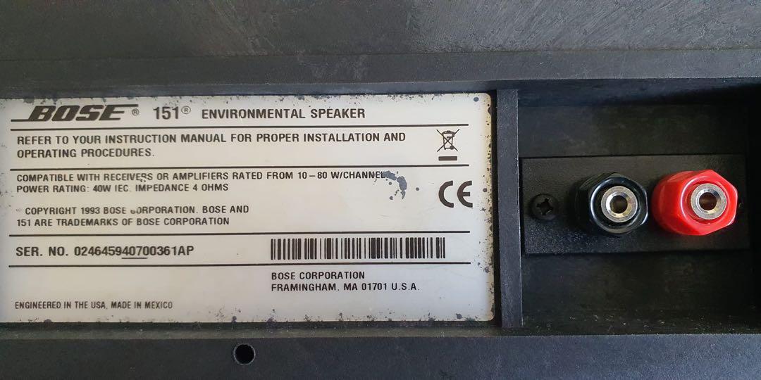 Bose Environmental Speaker63150457949441112