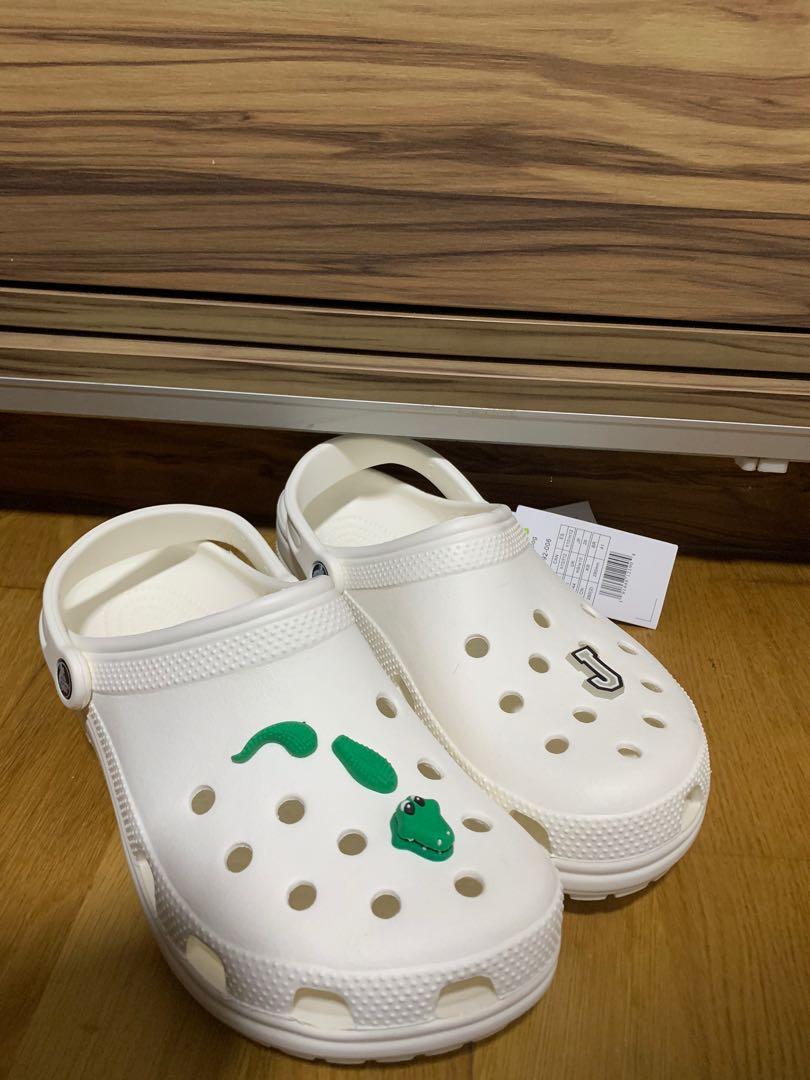 New white on sale crocs