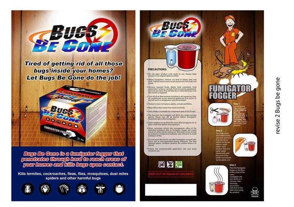 Bugs Be Gone Fumigator Fogger Pest Control, Furniture & Home Living