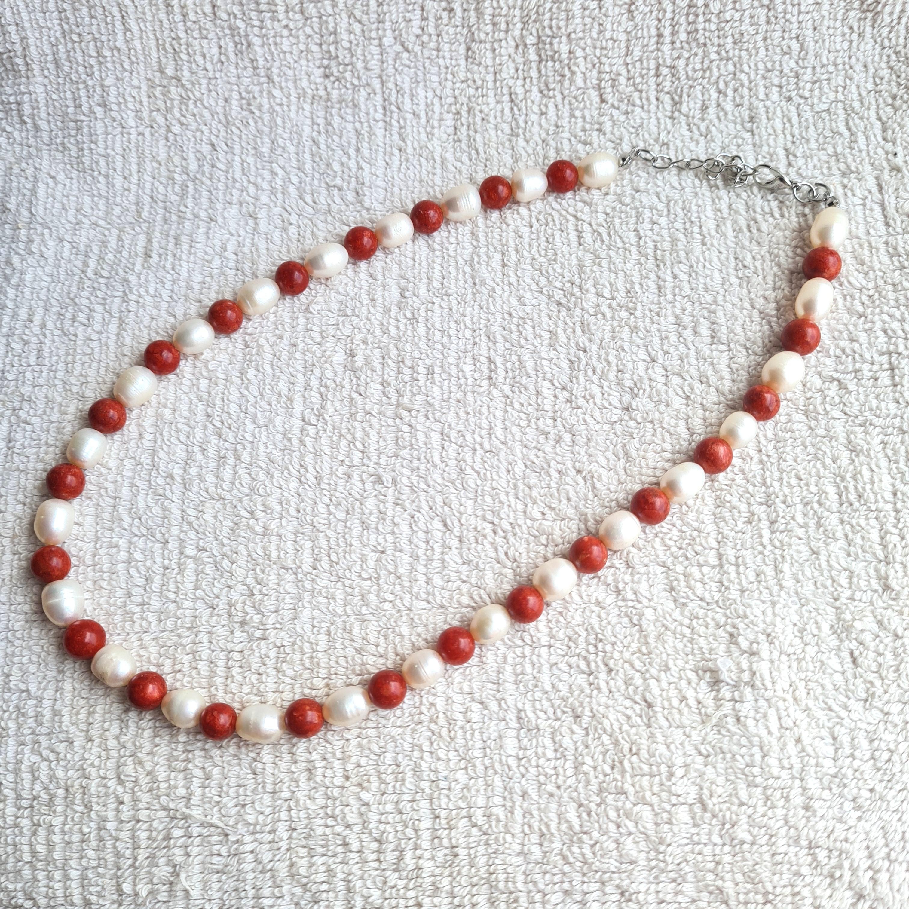 Genuine discount coral necklace