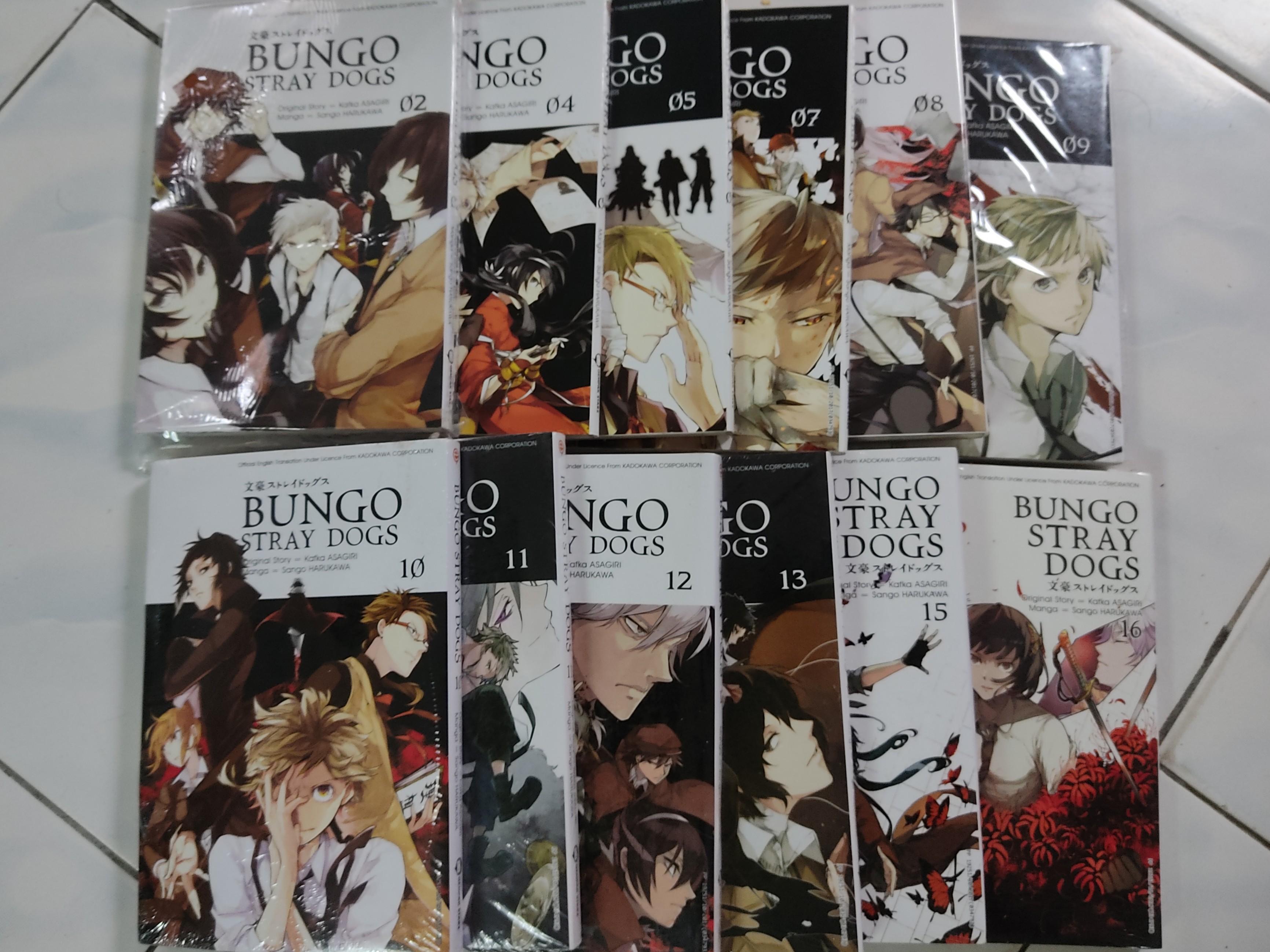 Bungou Stray Dogs Manga (English), Hobbies & Toys, Books & Magazines,  Comics & Manga on Carousell