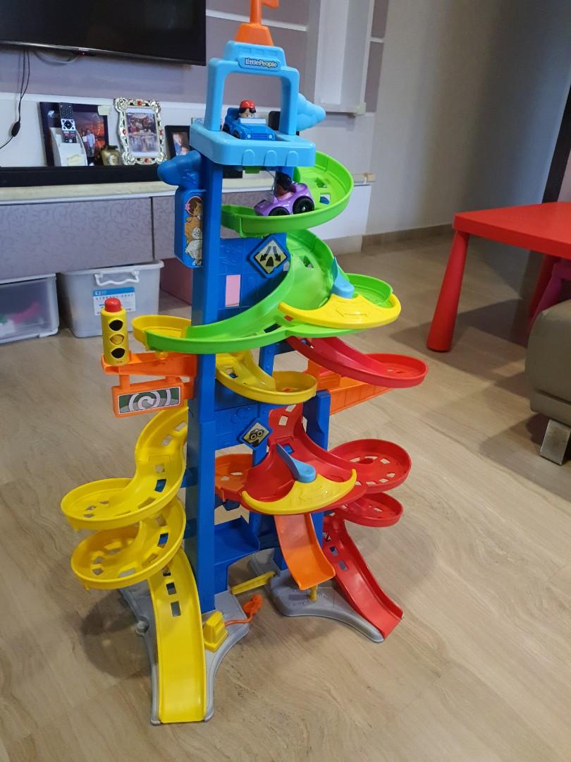 Car track tower Hobbies Toys Toys Games on Carousell