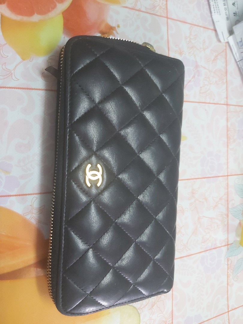 Chanel long wallet size 8x5 inches in 