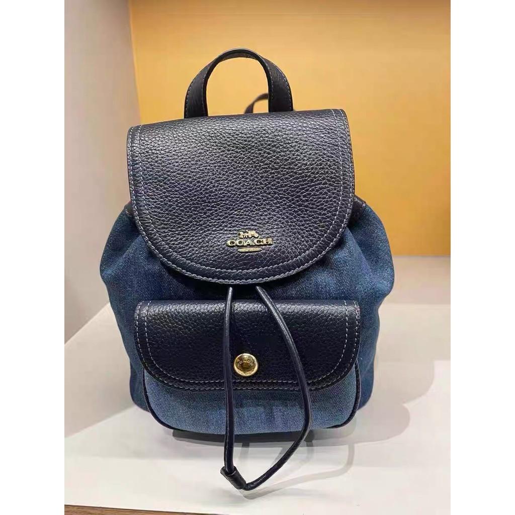 Coach Pennie Backpack 22 in Signature Canvas, Women's Fashion, Bags