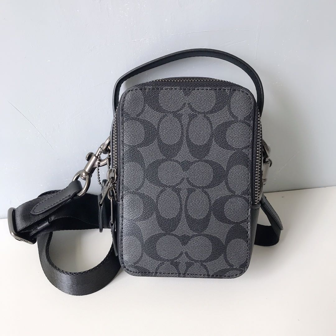 COACH TOP HANDLE CROSSBODY IN SIGNATURE CANVAS (COACH C3146) And, Men's