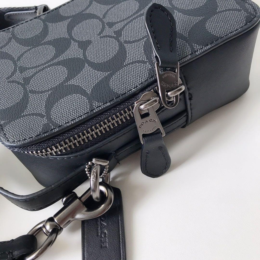 COACH TOP HANDLE CROSSBODY IN SIGNATURE CANVAS (COACH C3146) And, Men's