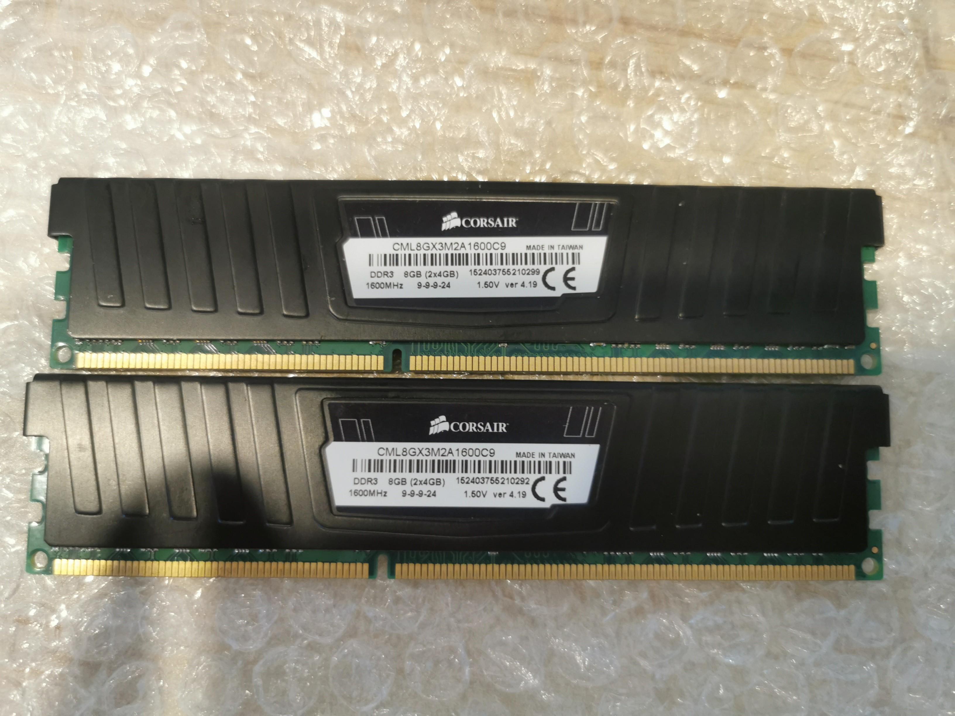Ram discount corsair 4gb