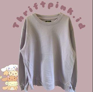 Crewneck sweater oversize tangan balon