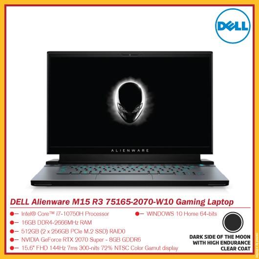 DELL Alienware M15 R3 751652070W10 Gaming Laptop (DARK SIDE OF THE