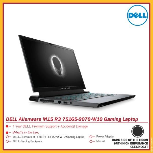 DELL Alienware M15 R3 751652070W10 Gaming Laptop (DARK SIDE OF THE