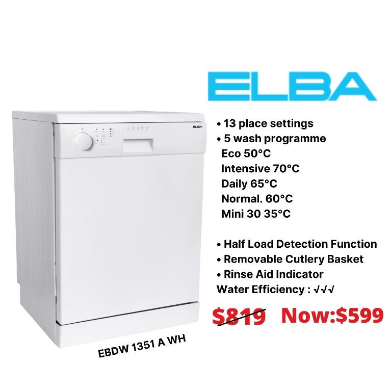 Discount Price Elba Dishwasher 13 14 Place Setting Made in