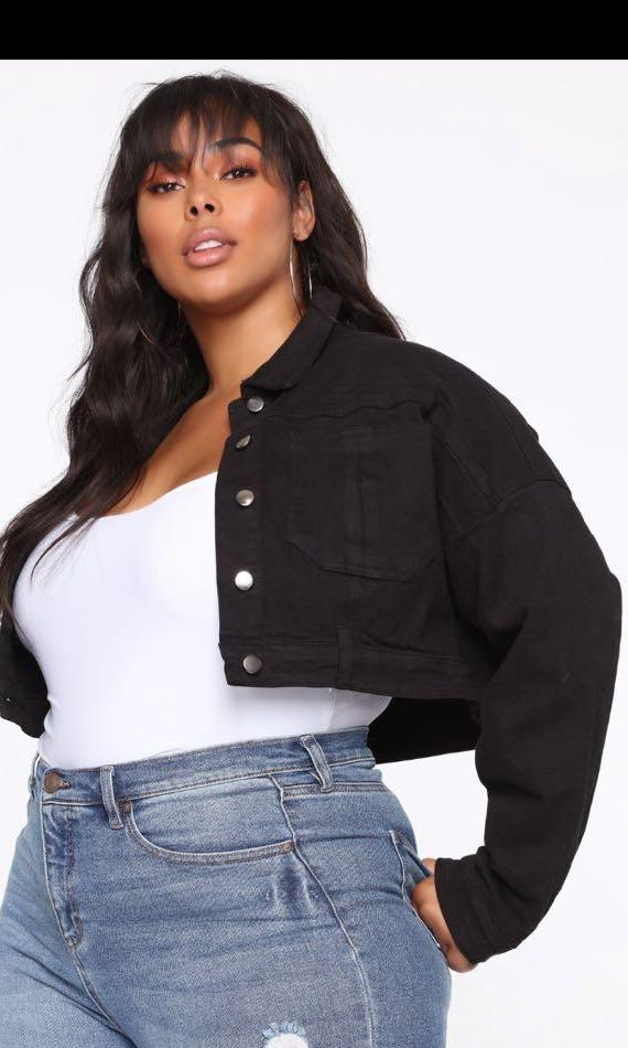 Fashion nova long jean hot sale jacket