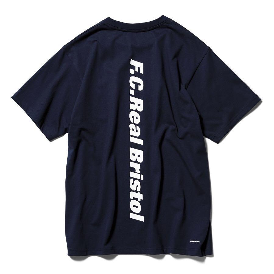 SALEHOTFCRB VERTICAL LOGO POCKET TEE /ブルーXL Tシャツ/カットソー(半袖/袖なし)