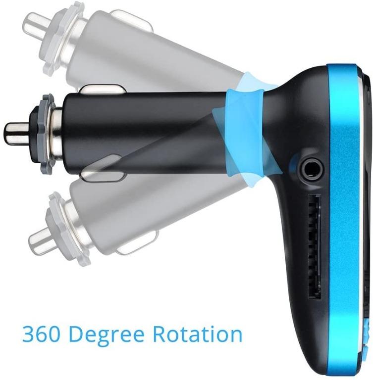 Free Delivery Victsing Bluetooth Mp3 Player Fm Transmitter Hands Free Kit Charger Dual Usb Charging 5v
