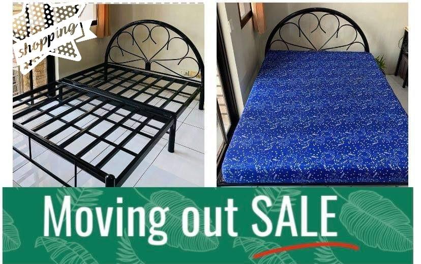 Full Bed Frame with Foam (used), Furniture & Home Living, Furniture