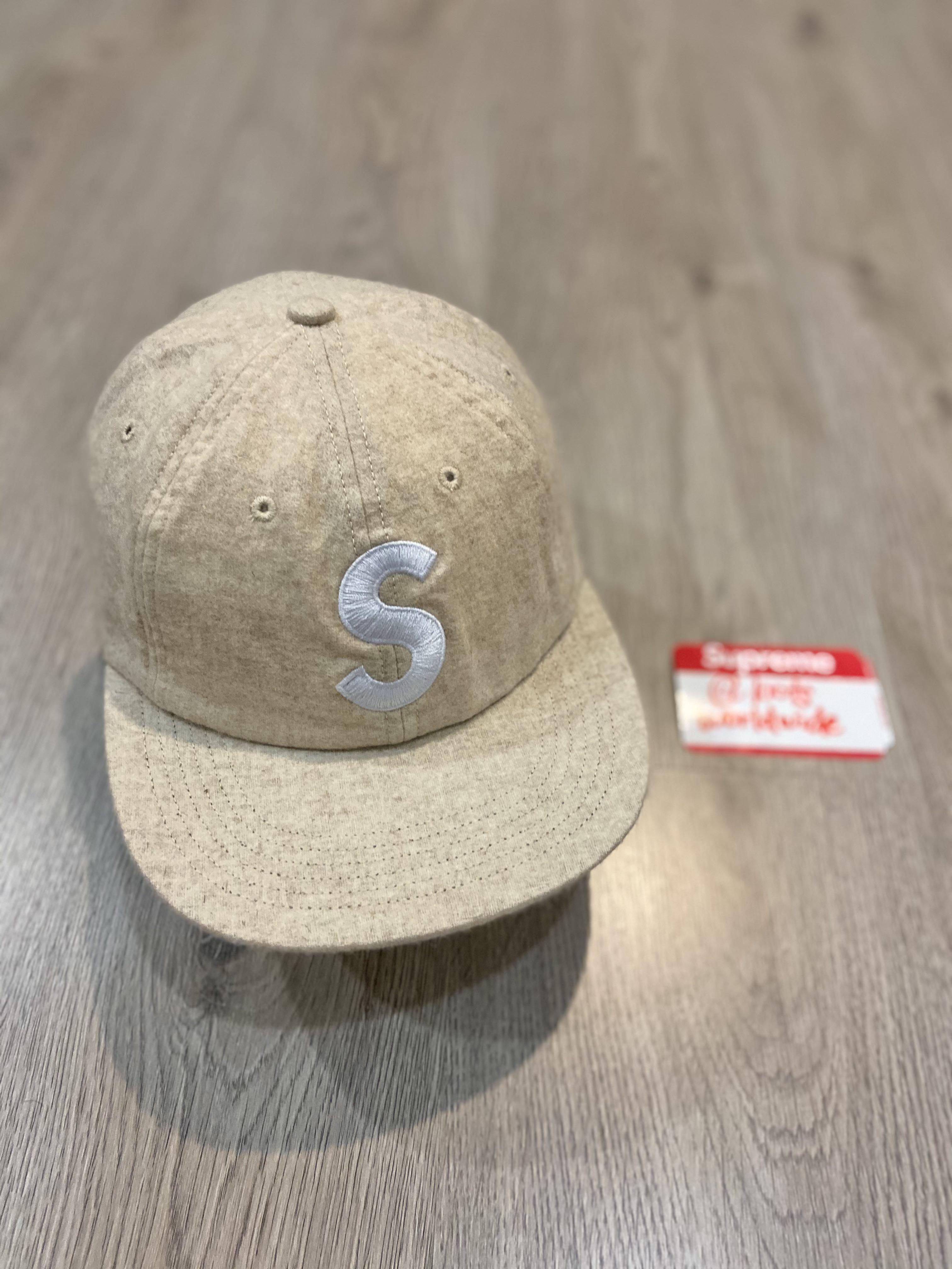 Supreme 6-Panel S Logo Wool Cap TAN キャップ | filmekimi.iksv.org