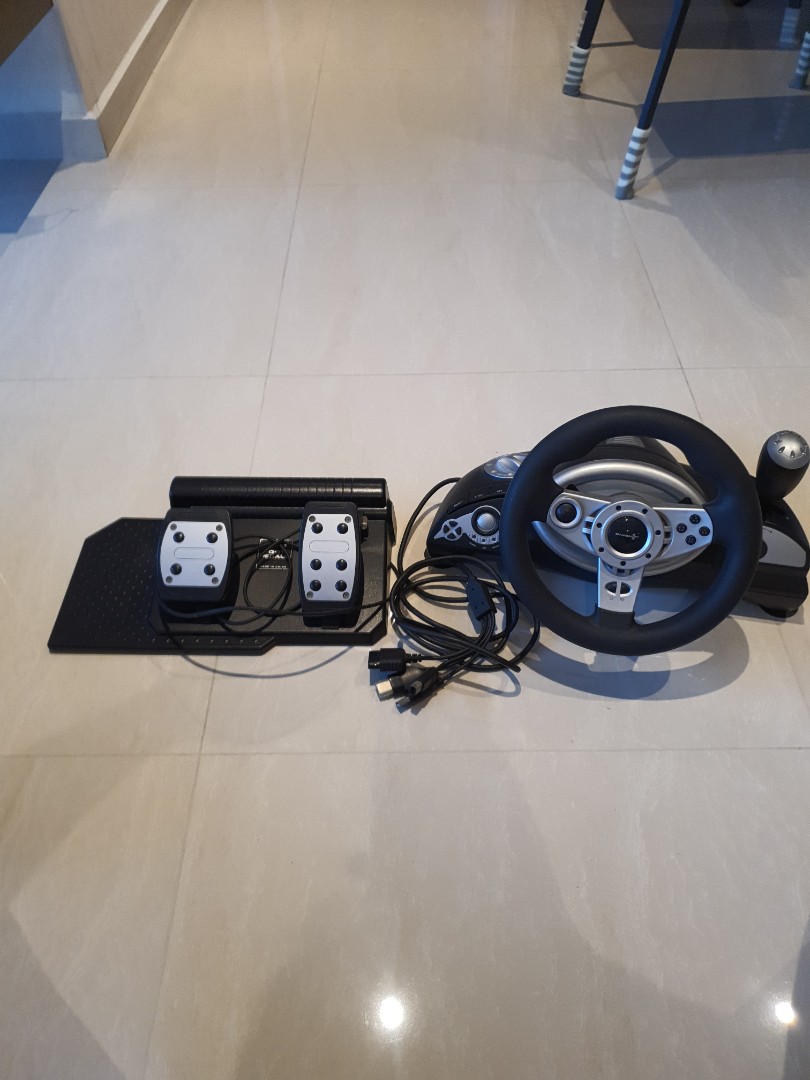 Gamemon Steering Wheel Set, Computers & Tech, Parts & Accessories