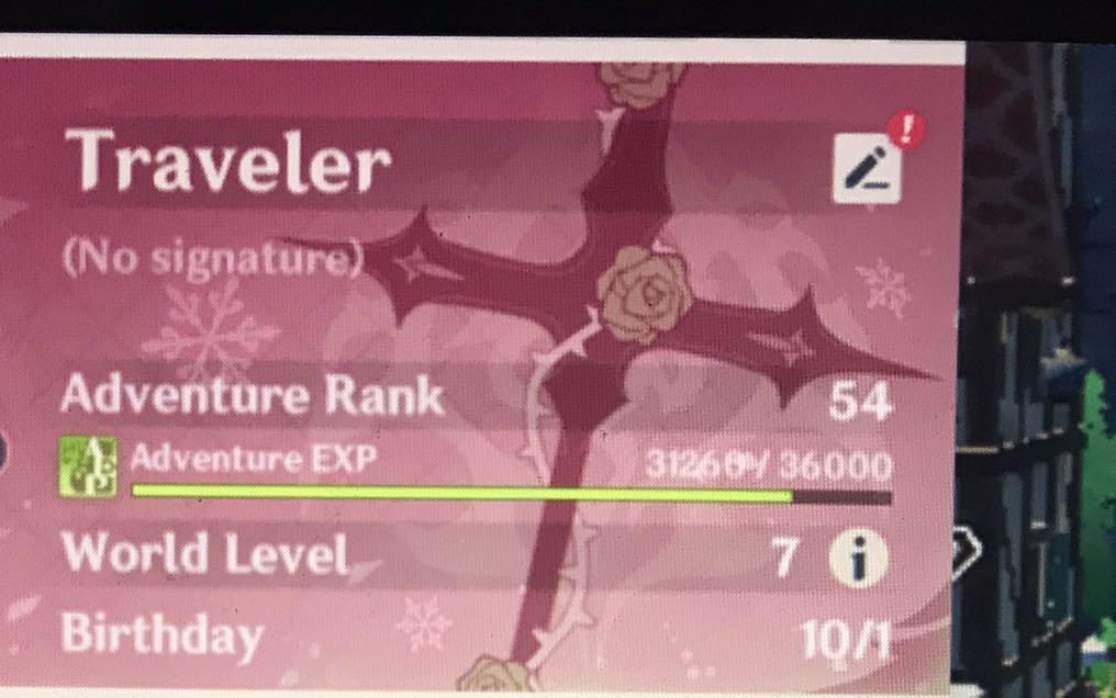 Genshin Impact Account Ar54 Asia Server Video Gaming Video Games Others On Carousell