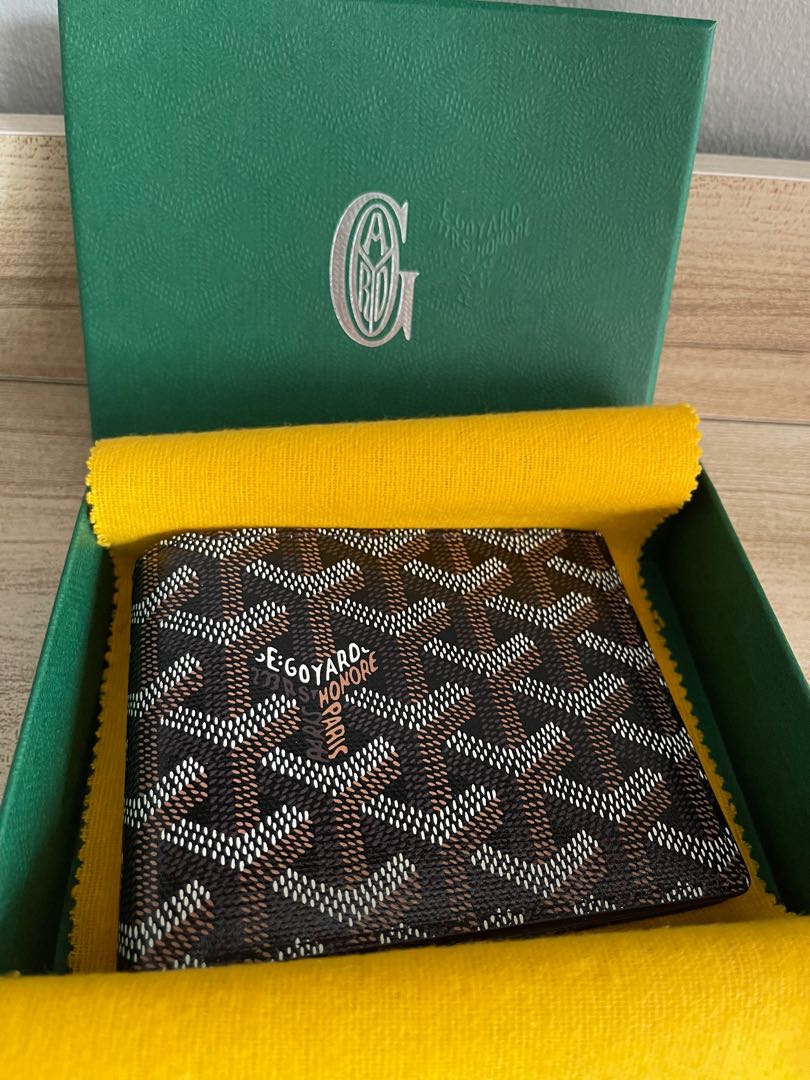 BNIB] Goyard Portefeuille Victoire Wallet BLACK, Men's Fashion, Watches &  Accessories, Wallets & Card Holders on Carousell