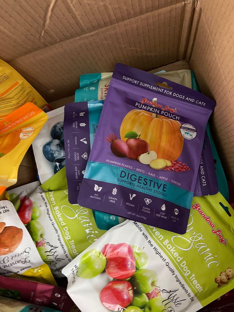 Grandma Lucy dog treats, Pet Supplies, Pet Food on Carousell