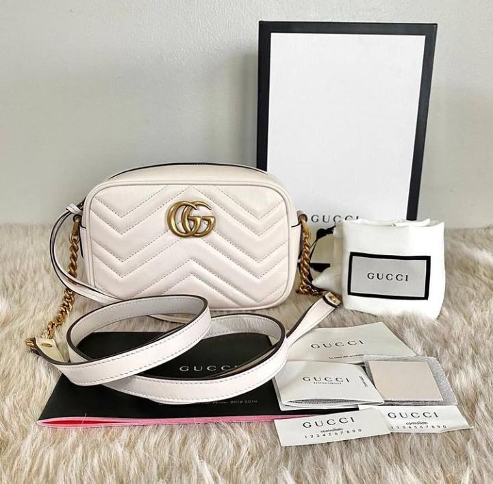 Gucci Marmont Mini Camera Bag, Luxury, Bags & Wallets on Carousell