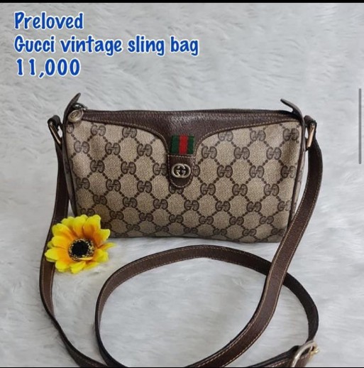 gucci vintage sling bag