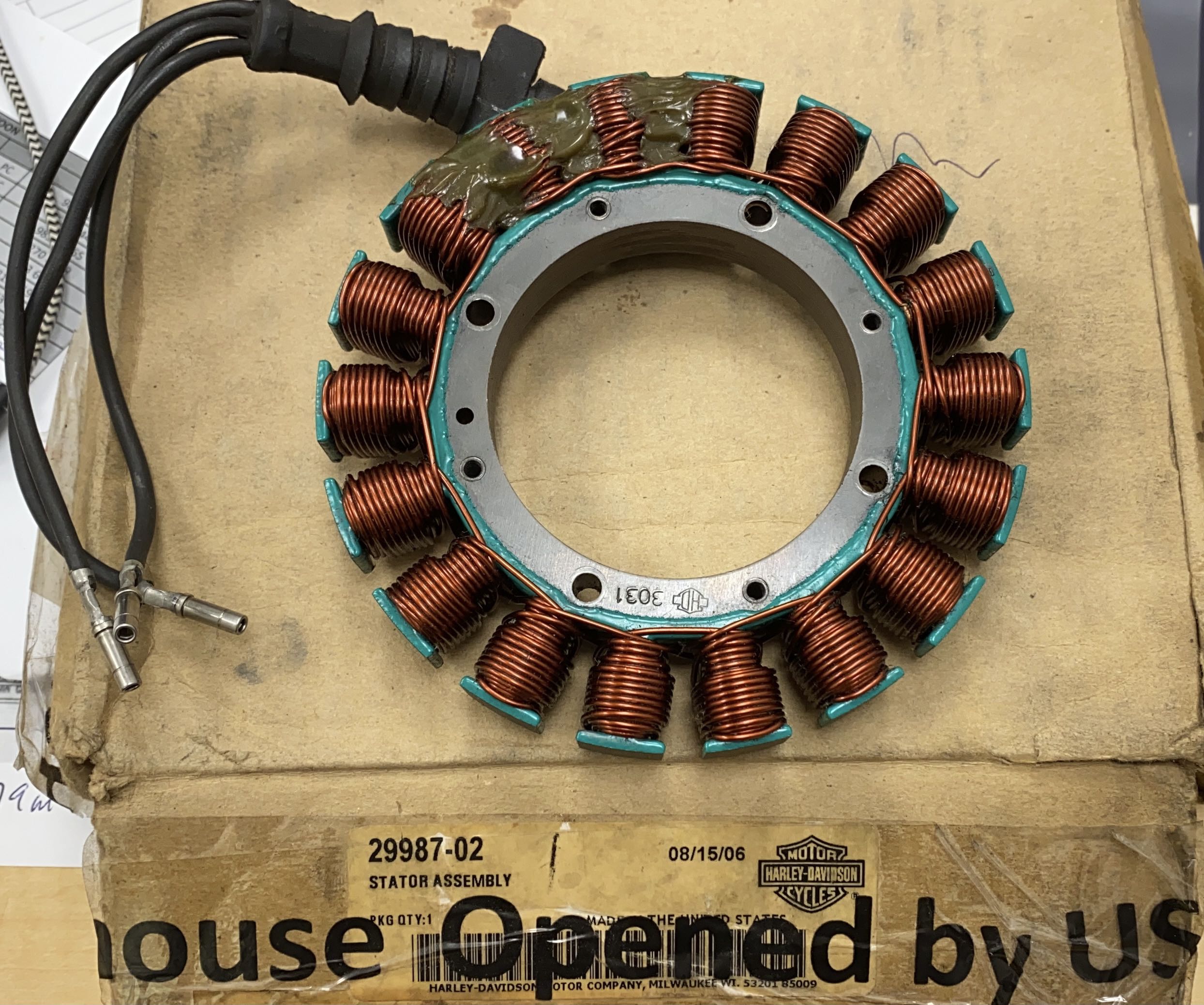 Harley Davidson Stator Assembly 2998702, Motorcycles, Motorcycle