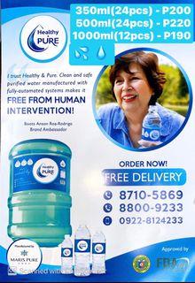 Healthy Pure Purified Water