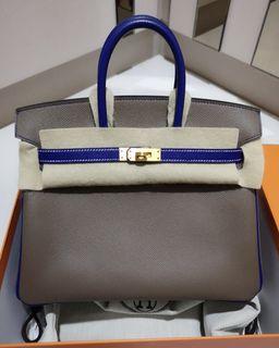 Hermes Kelly 25 Vert Rousseau PHW, Luxury, Bags & Wallets on Carousell
