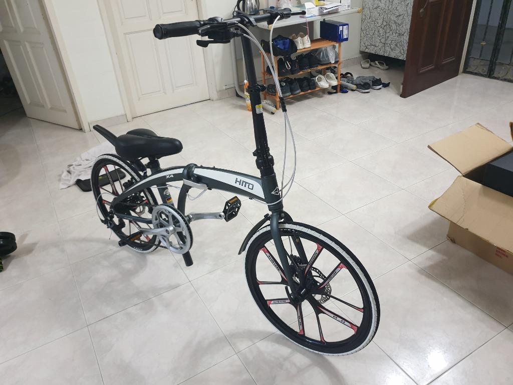 HITO X4 22 inch sport rims foldable bike Sports Equipment Bicycles Parts Bicycles on Carousell