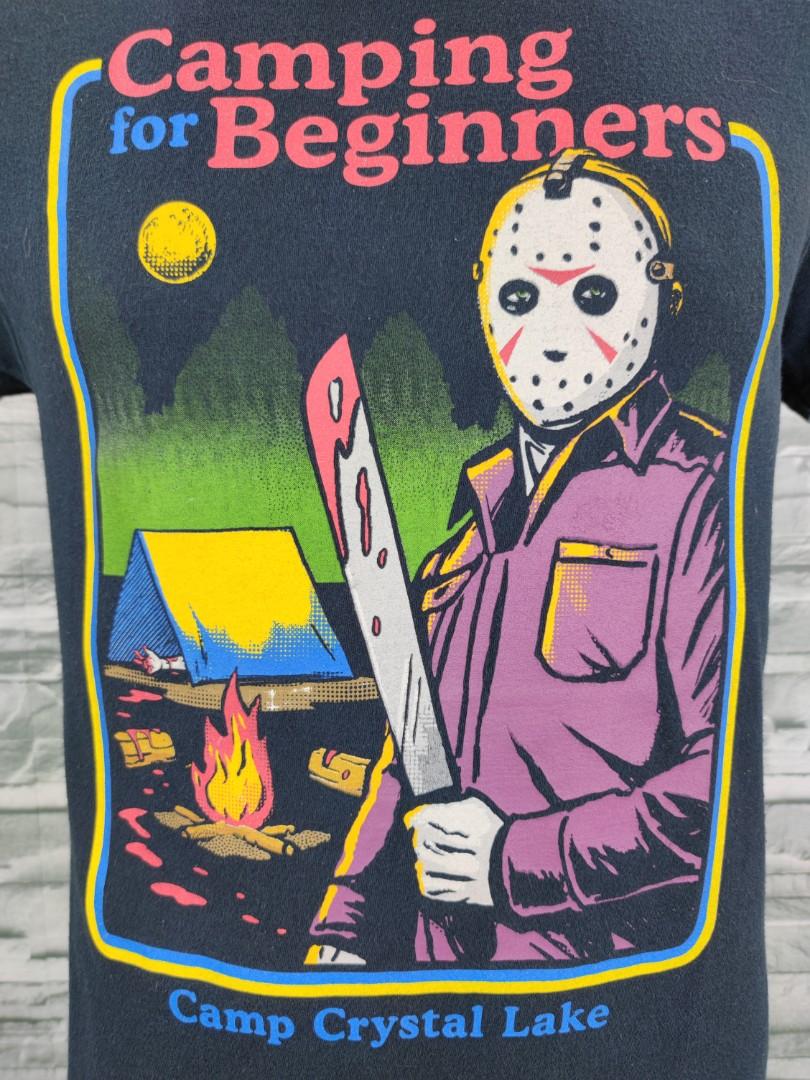 camping for beginners jason shirt